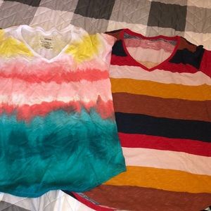 Two Sonoma everyday tees